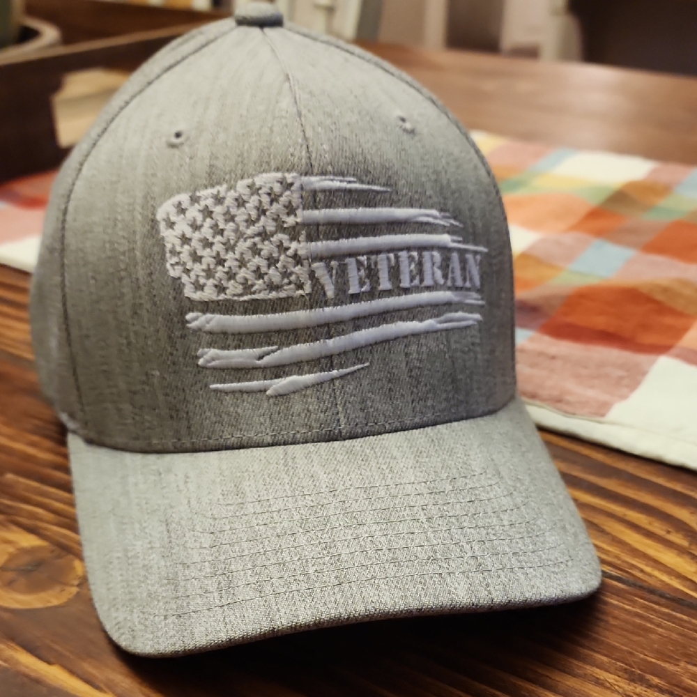 Port Authority Gray Veteran Hat